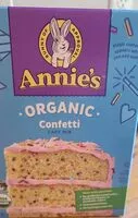 İçindeki şeker miktarı Annie's organic confetti cake mix