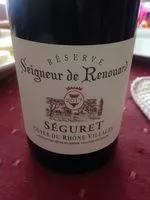 Sucre et nutriments contenus dans Cotes du rhone village