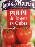 入っている砂糖の量 Pulpe te tomate en cube