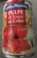 入っている砂糖の量 Pulpe De Tomates En Cubes