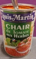 入っている砂糖の量 Chair de tomate aux herbes