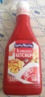 入っている砂糖の量 Tomato Ketchup Louis Martin 560 GR