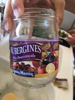 入っている砂糖の量 Aubergines à la provencales