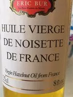 Cantidad de azúcar en Huile vierge de noisette