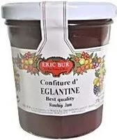 入っている砂糖の量 Confiture d'égalantines ERIC BUR