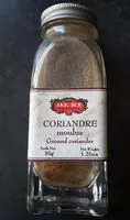Количество сахара в Coriandre Moulue