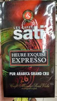 Sugar and nutrients in Les cafes sati