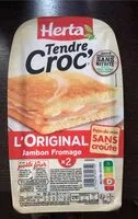 Jumlah gula yang masuk Tendre Croc' l'original - jambon fromage