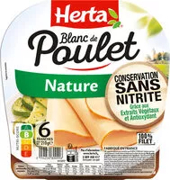 Quantité de sucre dans Blanc de Poulet conservation sans nitrite nature