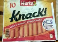 Zuckermenge drin Knacki