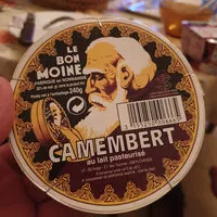 Suhkru kogus sees Camembert au lait pasteurisé