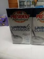 Sugar and nutrients in President professionnel