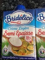 入っている砂糖の量 Crème Légère Semi Épaisse