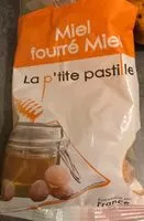 Sucre et nutriments contenus dans La p tite pastille