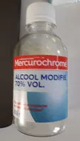 Sucre et nutriments contenus dans Mercruchrome