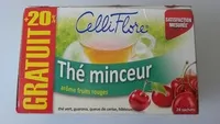 Cantidad de azúcar en Thé minceur arôme fruits rouges
