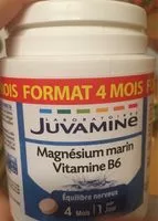 Количество сахара в Magnesium marin  vitamine B6
