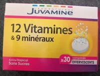 中的糖分和营养成分 Juvamine