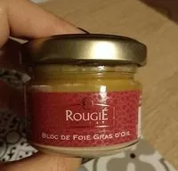 Amount of sugar in Bloc de foie gras d'oie