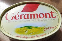 Amount of sugar in Géramont