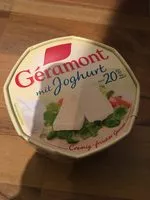Amount of sugar in Géramont mit Joghurt 19% Fett