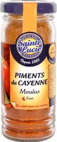 Количество сахара в Piments de Cayenne Moulus