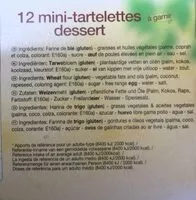 Sucre et nutriments contenus dans Les3 toques