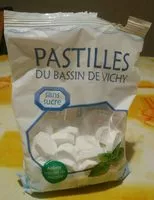 Jumlah gula yang masuk Pastilles du bassin de Vichy sans sucre