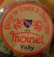 Sucre et nutriments contenus dans Societe moinet