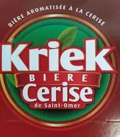 Sucre et nutriments contenus dans Kriek cerise de st omer