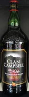 Quantité de sucre dans Whisky Ecosse blended 150 cl Clan Campbell