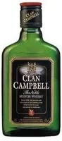 Quantité de sucre dans clan campbell