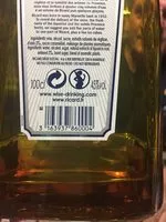 İçindeki şeker miktarı Ricard