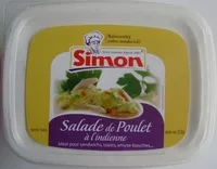 Sucre et nutriments contenus dans Simon dutriaux