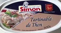 Sucre et nutriments contenus dans Simon