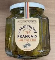 Sokerin määrä sisällä Cornichons français aigre et pas si doux