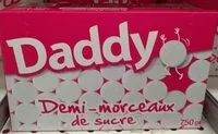 İçindeki şeker miktarı Demi-morceaux de sucre