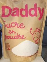 Sucre et nutriments contenus dans Daddy