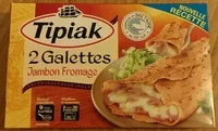 İçindeki şeker miktarı 2 Galettes Jambon Fromage - nouvelle recette