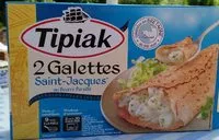 Количество сахара в 2 Galettes Saint-Jacques au Beurre Persillé