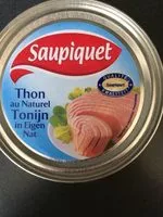 入っている砂糖の量 Thon au naturel