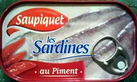 Suhkru kogus sees Les sardines
