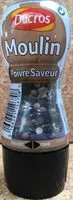 入っている砂糖の量 Moulin Assaisonnement Poivre Saveur et Epices