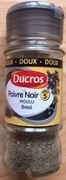 Amount of sugar in Poivre noir moulu du Brésil