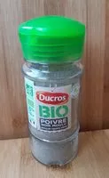 Amount of sugar in Ducros - Poivre noir moulu BIO