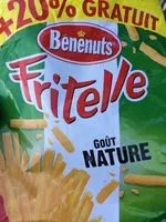 Cantidad de azúcar en Bénénuts Fritelle goût nature 2 x 80 g + 20% offert
