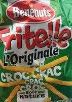 Cantidad de azúcar en Lay's Fritelle goût nature