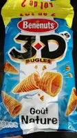 含糖量 Lay's 3D's Bugles goût nature lot de 2 x 85 g