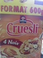 Zuckermenge drin Cruesli 4 Noix (Format 600 g)