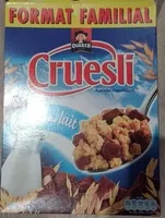 Zuckermenge drin Cruesli chocolat au lait (format familial)